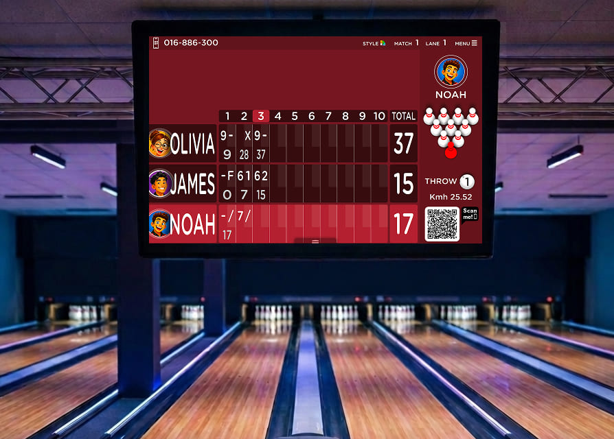 Red Pin gameplay screen with a strike on the red pin